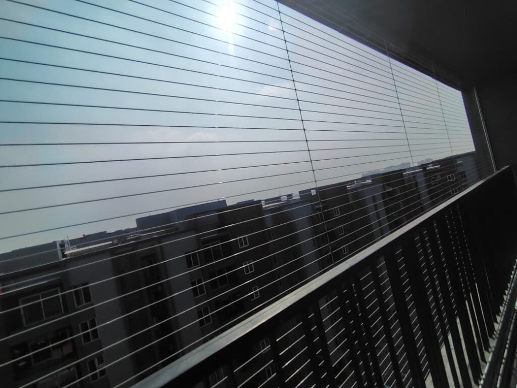 Invisible Grill Installation In Chennai Done By GSA Boys
